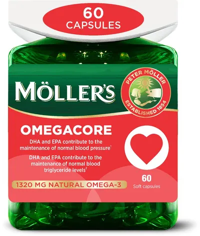 Omegacore, 60 capsule moi, Moller's