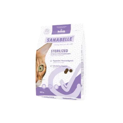 Hrana uscata pentru pisici Sanabelle Sterilized 400g