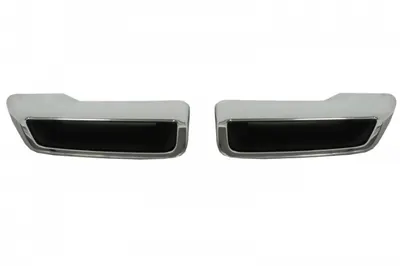 Grila bara fata spate dreapta stanga (plastic, crom negru) PEUGEOT 3008 dupa 2016