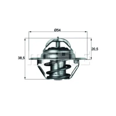 Termostat, lichid racire MAHLE TX 3 83D