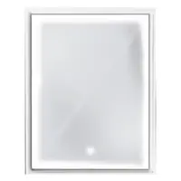 Oglinda baie cu LED reglare intensitate si buton touch L-1230 60x80 cm