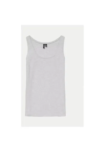 Tricou dama - 304786921 - Bumbac organic - Gri - Gri