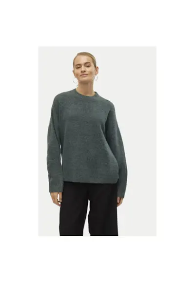 Pulover dama - 304511097 - Poliester reciclat/Poliester - Verde - Verde