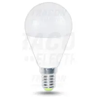 Sursa de lumina LED, formasferica LMG458NW 230 V, 50 Hz, E14, 8 W, 570 lm, 4000 K, EEI=A+