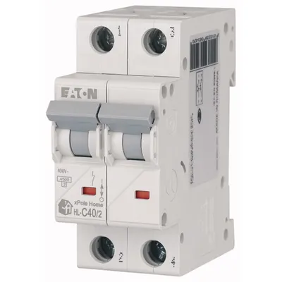 Intrerupator Automat Xpole Home 40A 2P C 4.5kA HL-C40/2