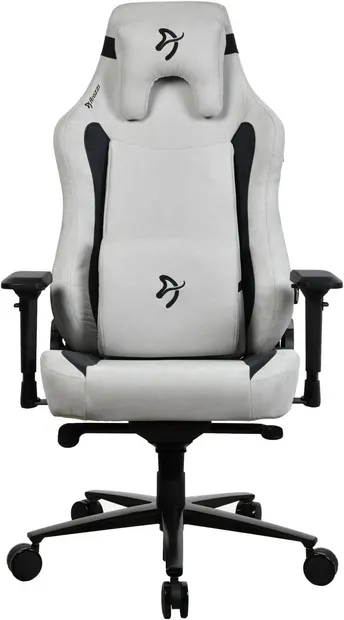 Scaun de gaming Arozzi - Vernazza XL Supersoft, gri deschis