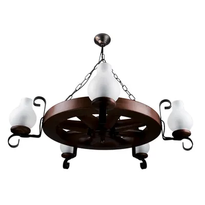 Lustra Elaria Wenge D50 5xE14 40W