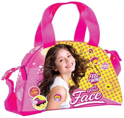 Geantă pentru copii Derform Disney - Soy Luna, cu manere