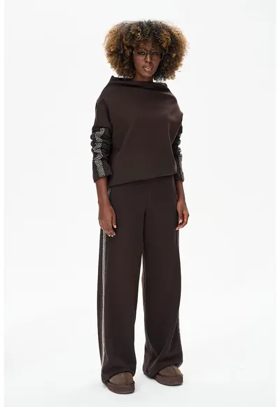 Pantaloni de trening cu croiala ampla Disa