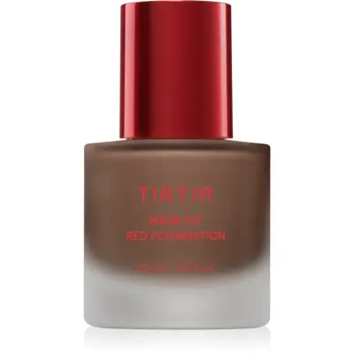 TIRTIR Mask Fit Red Foundation fond de ten lichid iluminator cu efect de hidratare culoare 43N Deep Cocoa 30 ml