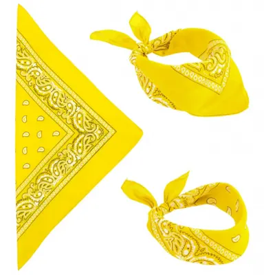 Bandana galbena