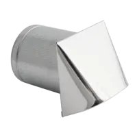 Grila admisie inox fi100 - anti vant/ploaie