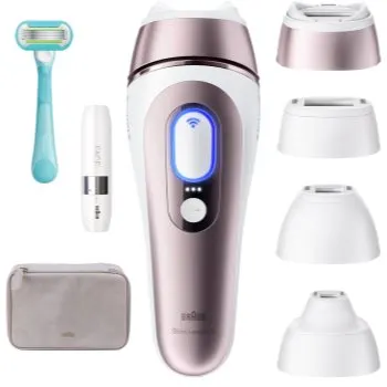 Braun Smart IPL Skin i·expert PL7432 dispozitiv inteligent IPL pentru îndepărtarea firelor de păr pentru corp, față, zona bikini și axile