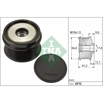 Sistem roata libera, generator INA 535 0192 10