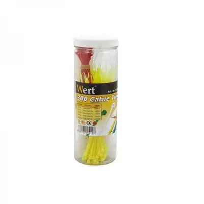 Coliere din plastic Wert 2430, 100-200 mm, 300 buc