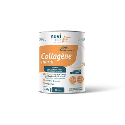 Colagen Marin Sport cu Magneziu si Vitamina C, 340g, Nuviline