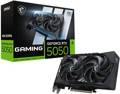 Placă video MSI - GeForce RTX 5050 Gaming OC, 8GB, GDDR7