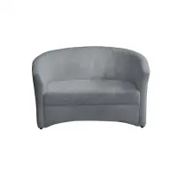 Canapea CAFENEA BUCLE, gri inchis, 145x60x80 cm