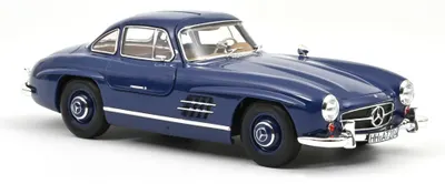 Model de colecție NOREV Modern: Automobile - Mercedes-Benz 300 SL 1954, Albastru