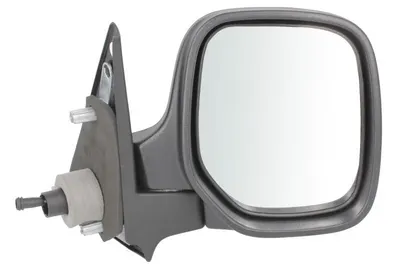 Oglinda dreapta potrivit CITROEN BERLINGO; PEUGEOT PARTNER 1996-2008 - mecanica , grunduita