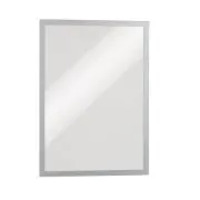 Magnetic Duraframe Durable A4 argintiu, 5 bucati/set