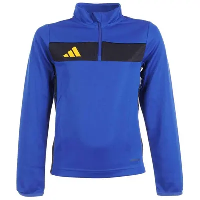 Adidas Tiro 25 Essentials junior - Hanorac albastru cu fermoar