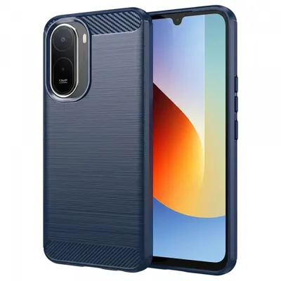 Husa pentru Xiaomi Redmi A7 Pro 4G, Techsuit, Carbon, Albastra