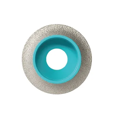 Freza diamantata pentru profilare granit, marmura, gresie Profil Semirotund , R-10mm, ∅75x22,23mm - BIHUI-DGV310