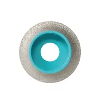 Freza diamantata pentru profilare granit, marmura, gresie Profil Semirotund , R-10mm, ∅75x22,23mm - BIHUI-DGV310