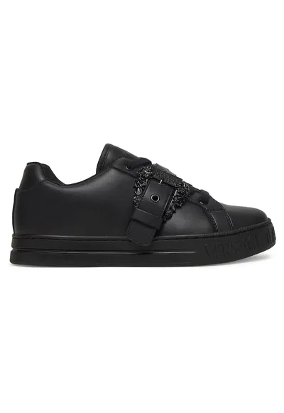 Tenisi dama - material piele naturala - negru