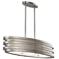 Lampa suspendata Roswell 3 Light Oval Island Pendant