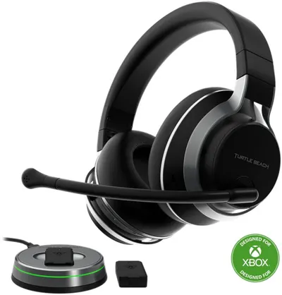 Căști gaming Turtle Beach - Stealth Pro, Xbox, PS, Switch, mobile, fără fir, negru
