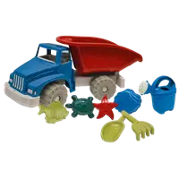 Set jucarii apa si nisip cu basculanta, stropitoare, forme si unelte Recycled