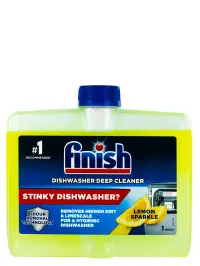 Finish Solutie curatat masina de spalat vase 250 ml Lemon
