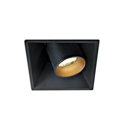 Algol LED 11W, 820lm, 3000K, 230V, IP20, 38°, negru