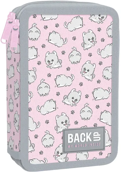 Neceser cu accesorii BackUp DW - Doggies, 2 fermoare