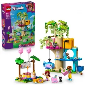 LEGO Friends - Petrecere de ziua de nastere a pisicii si casuta in copac - 42666
