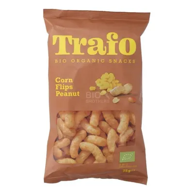 Pufuleti de Porumb cu Arahide, Erdnuss Flips, Bio, 75 g, Trafo