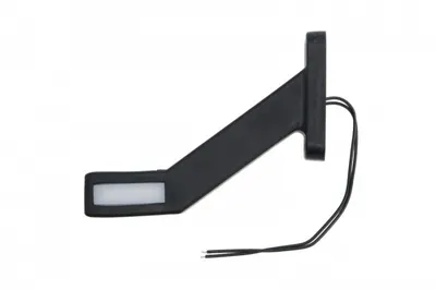 Lumina delimitare stanga, rosu alb, LED lungime cablu 240mm, pe bratul lung, 12 24V (tip: neon)