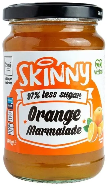 Skinny Jam Orange Marmalade, 340 g, Skinny Food Co