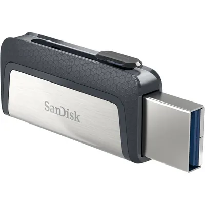 Memorie flash SanDisk - Ultra Dual, 128GB, USB 3.1/USB-C