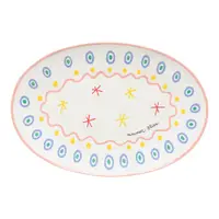 Tavă din gresie ceramică 31x45 cm Summer Bliss – Costa Nova