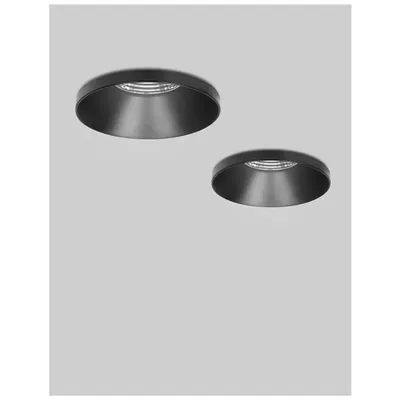 Spot ZELMIRA Nisipiu Negru Aluminiu GU10 1x50 Wat Fara bec combine cu 820610 GU10 Lampholder