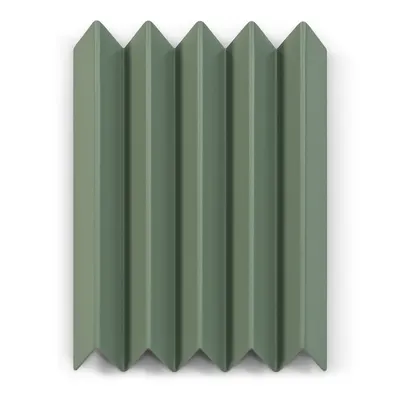 Cuier de perete verde prăfuit din metal 21 cm Sensu – Spinder Design