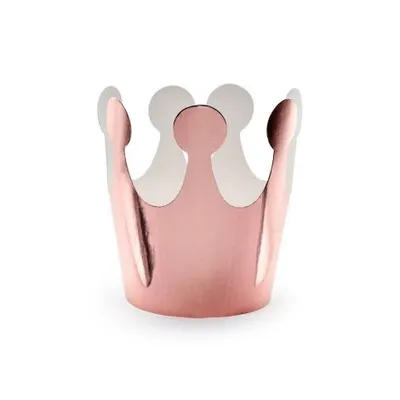 Coif coroana roz 6 cm