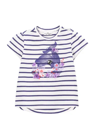 Tricou fete WC5143201HGN - Bumbac/Elastan - Mov - Mov