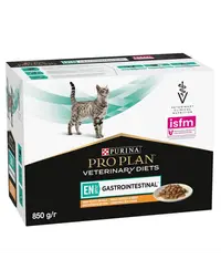 PURINA PRO PLAN Veterinary Diets Feline EN St/Ox Gastrointestinal cu pui 10x85 g