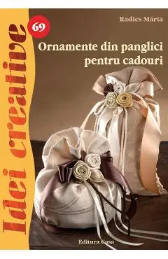 Idei creative 69: Ornamente din panglici pentru cadouri