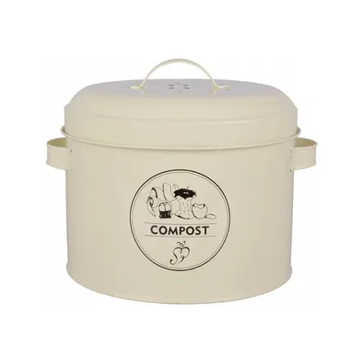 Recipient rotund pentru deșeuri compostabile Esschert Design Farma