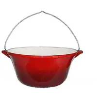 Ceaun din Fonta Emailata, 16 l, Perfect Home